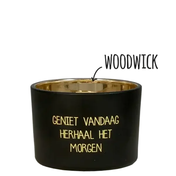 Geurkaars - Geniet vandaag, herhaal het morgen