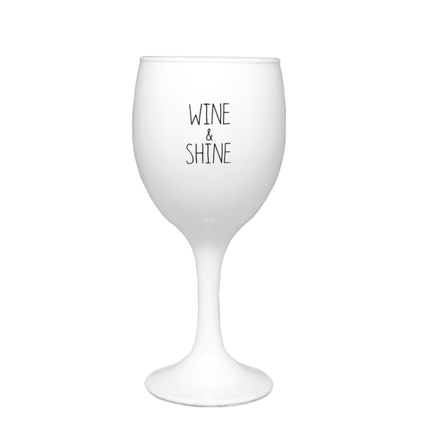 Geurkaars in Wijnglas Wine and Shine
