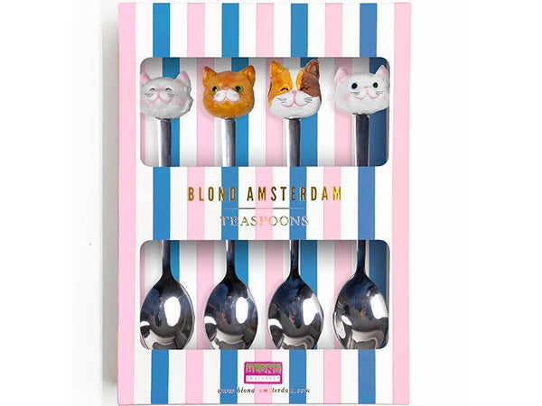 Theelepels Set Katten