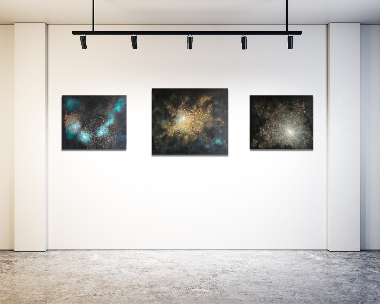 Landschaftsmalerei Leinwand von Sonja Hurlebusch