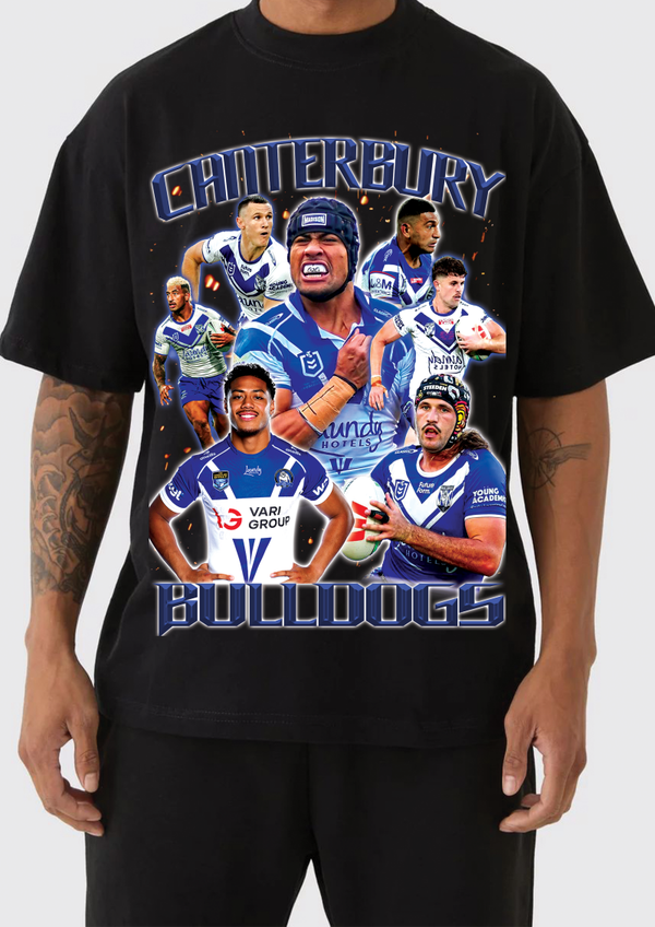 BullDogs Tees Black/White