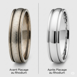 Placage au rhodium