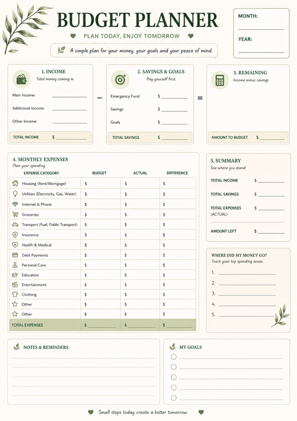 Budget Planner