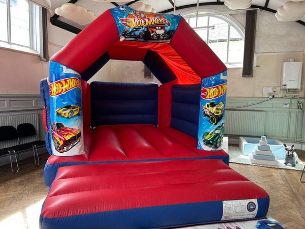 Hot wheels bouncy castle