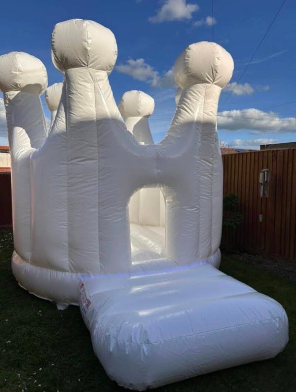 Crown Shaped Bouncy Castle