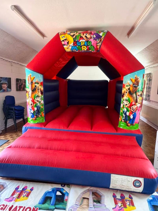 Super Mario bouncy castle
