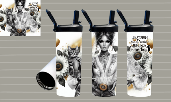 Tumbler - Katzen sind meine Lieblingsmenschen