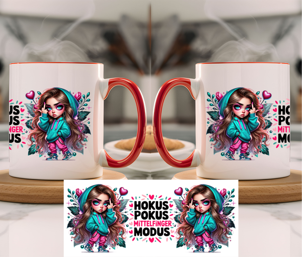 Tasse - Mittelfingermodus