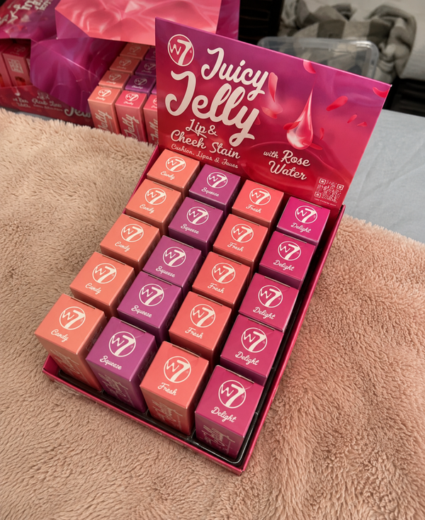W7 juicy jelly lip & cheek stain