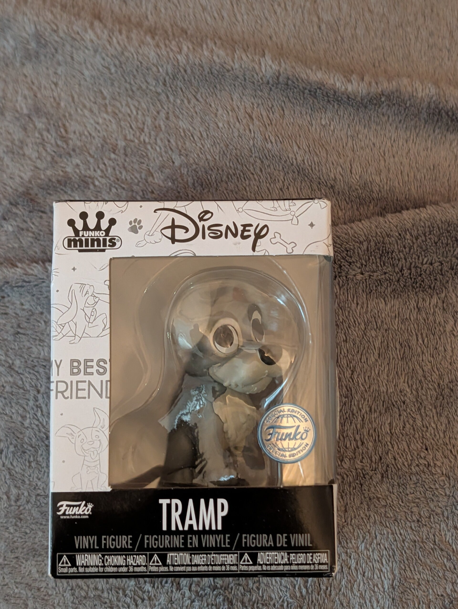 Funko Minis Disney Dogs- Tramp Vinyl Figure