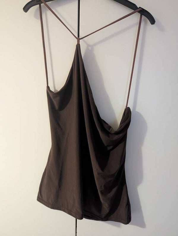 Chocolate slinky top