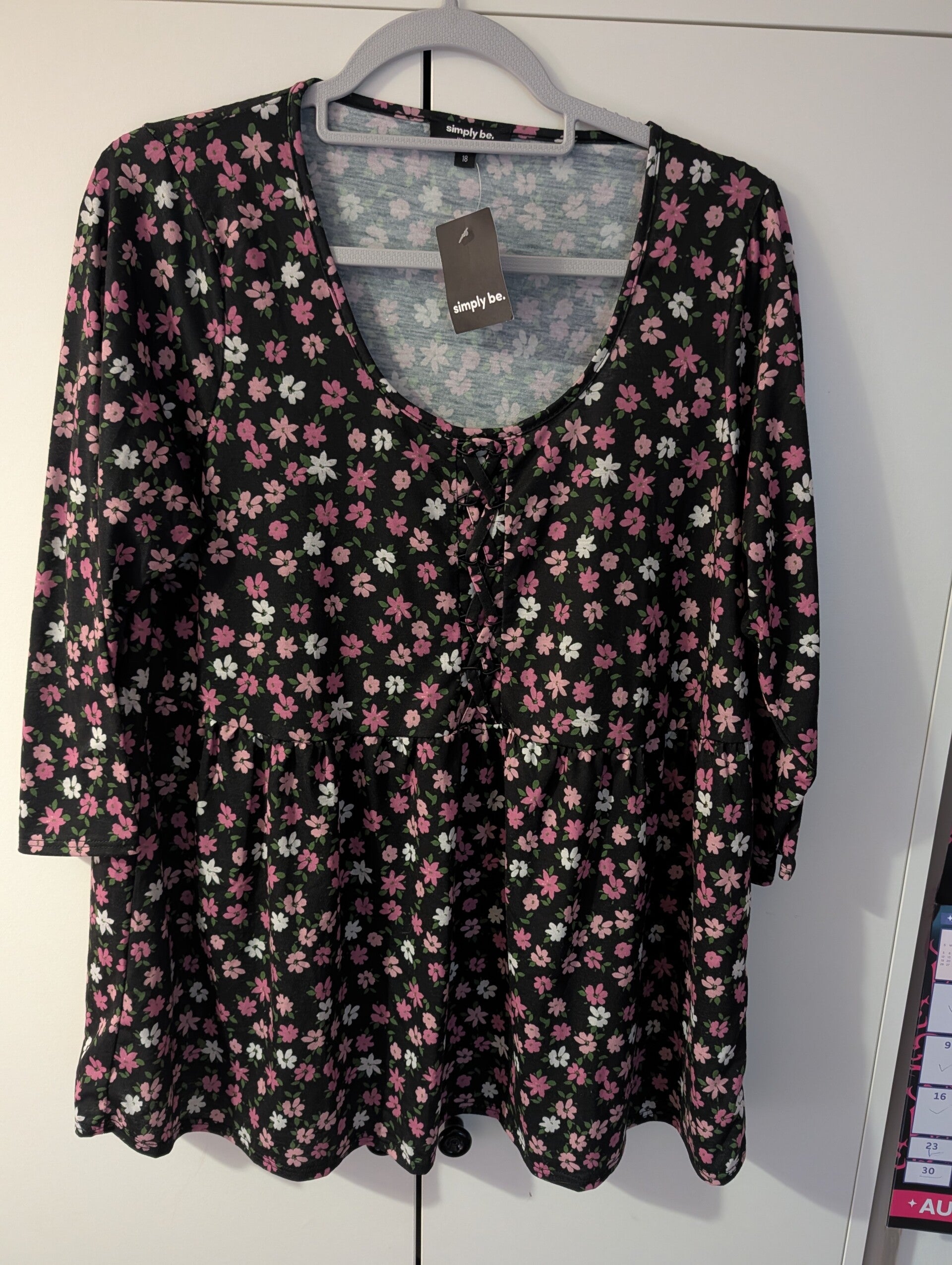 Simply Be Floral Top