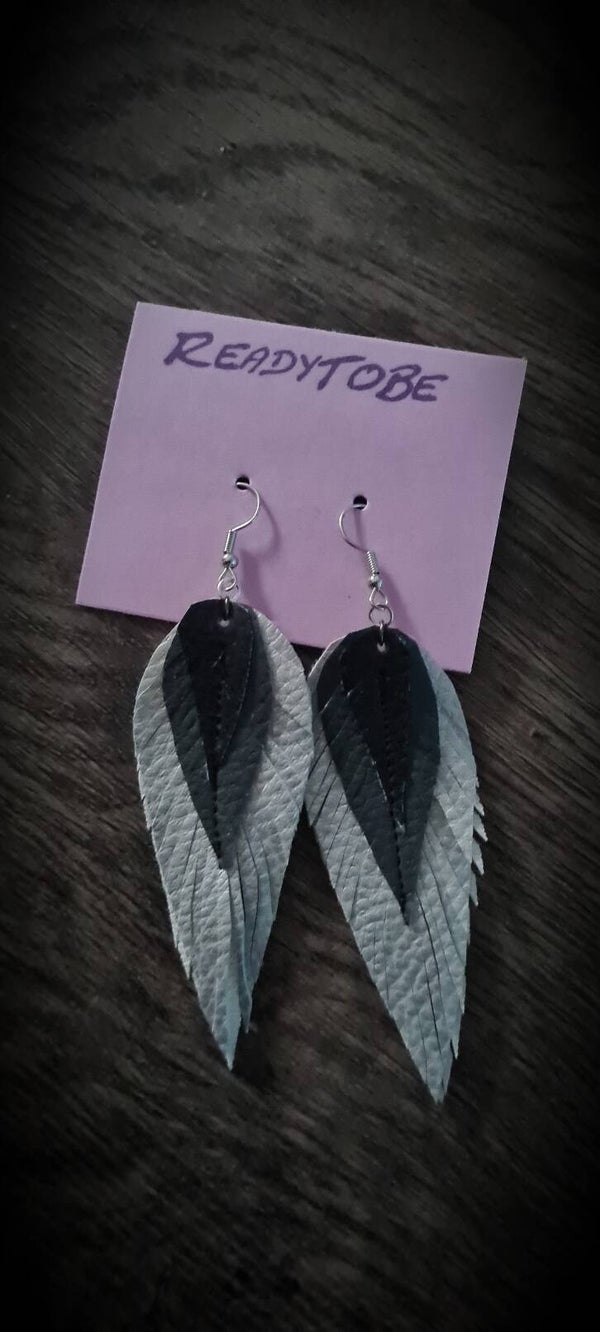 Boucles d'oreilles Plume