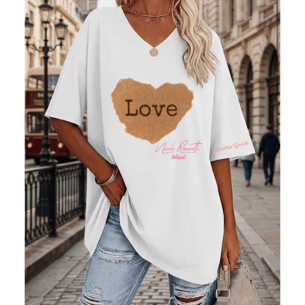 KS Line “Love” Oversized Women’s T-Shirt