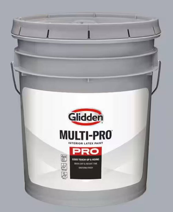 5 gal. PPG0993-3 Gosling Gray Semi-Gloss Interior Paint