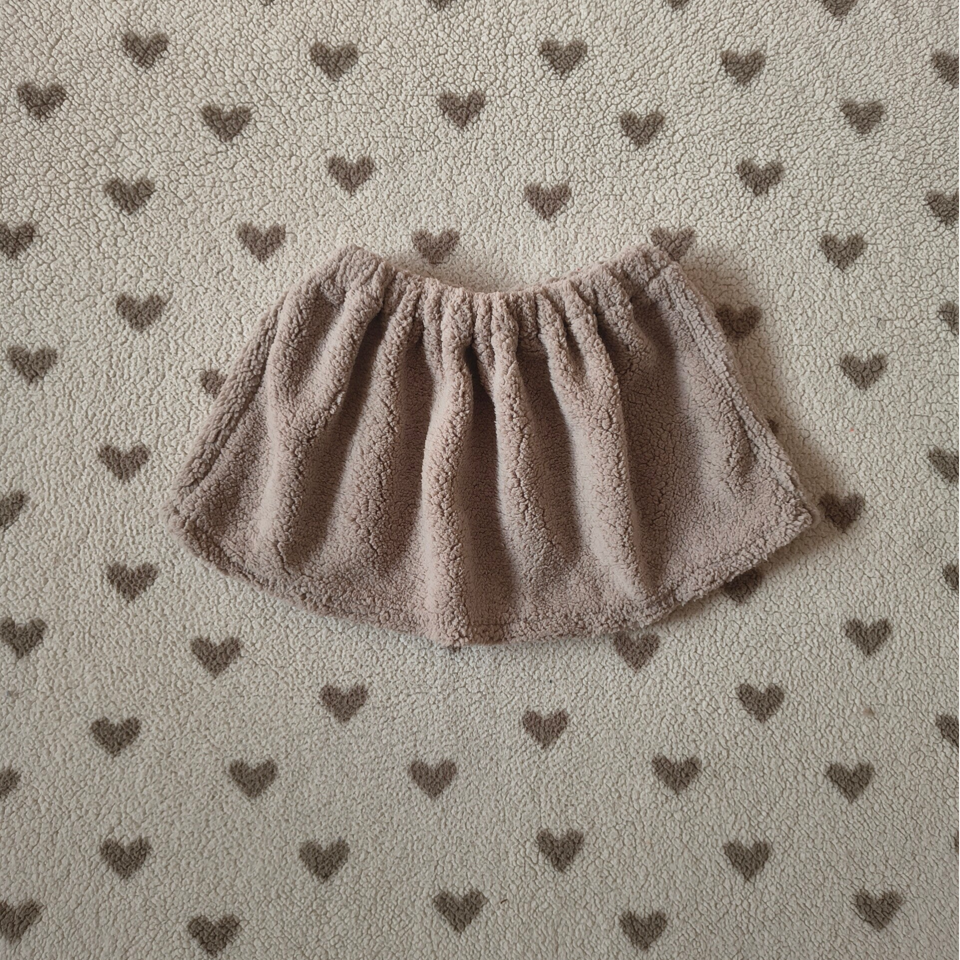 Teddy Rokje Donker Beige