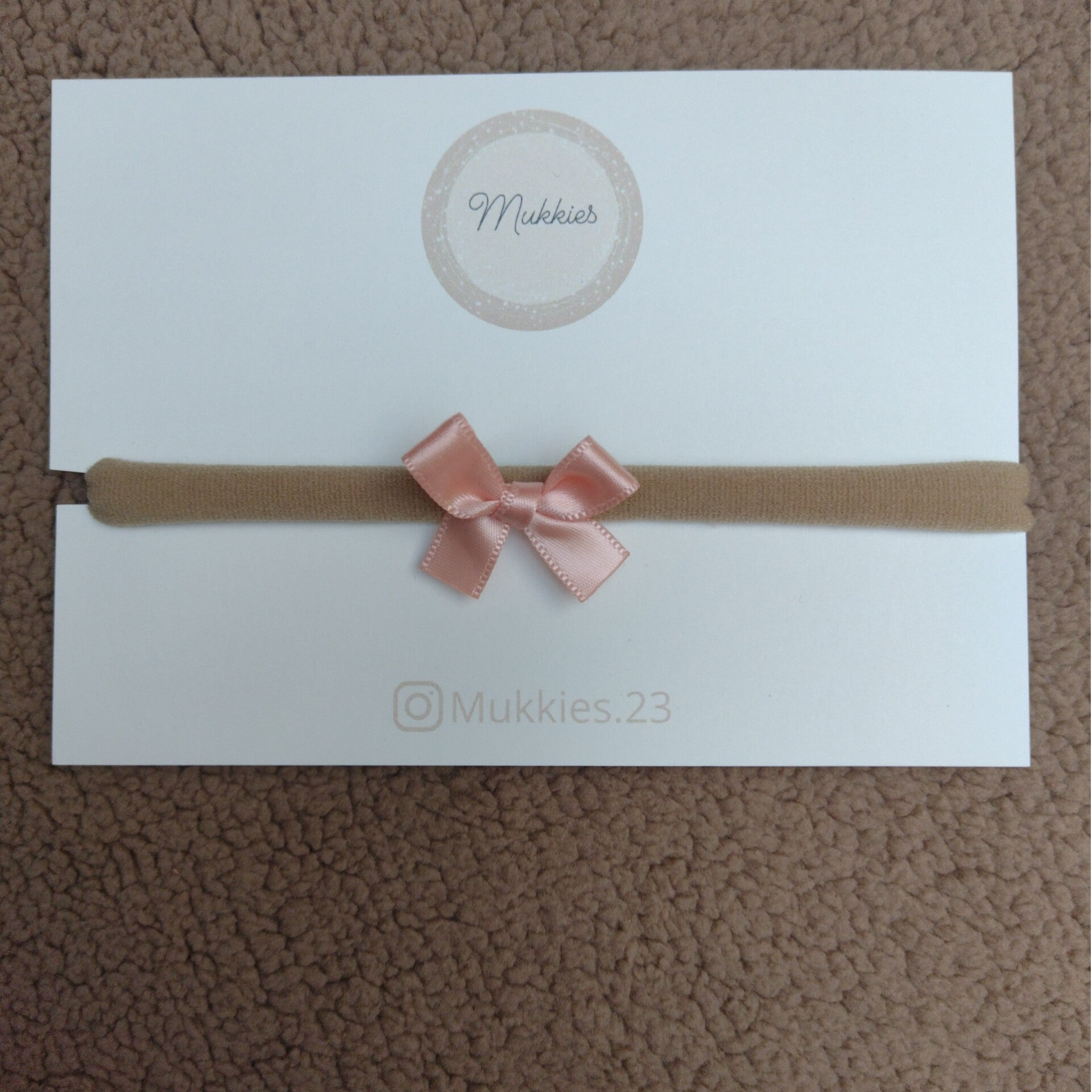 Haarbandje Satijnen Strik Roze