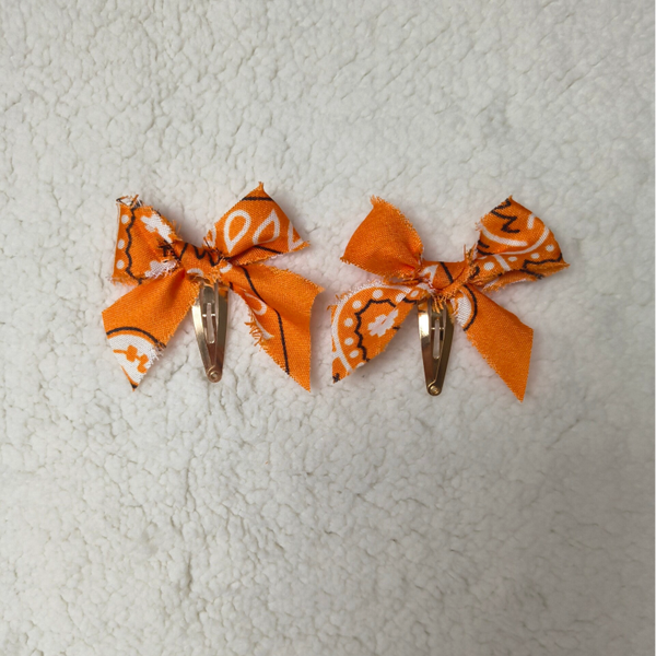 Klikklak Speldje Oranje Bandana Strik