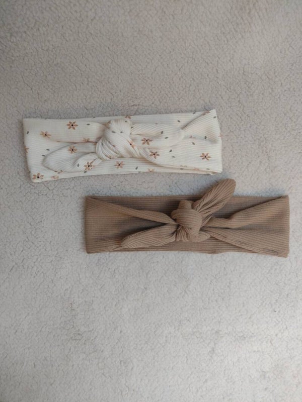 Haarbandje Rib Bruin