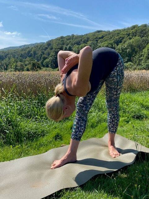 Yoga in de natuur