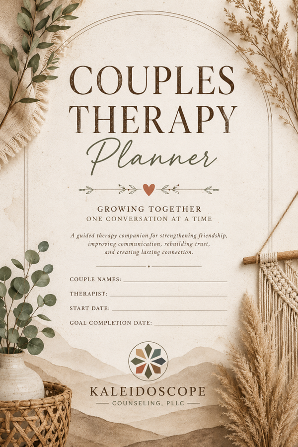 Couples Therapy Planner