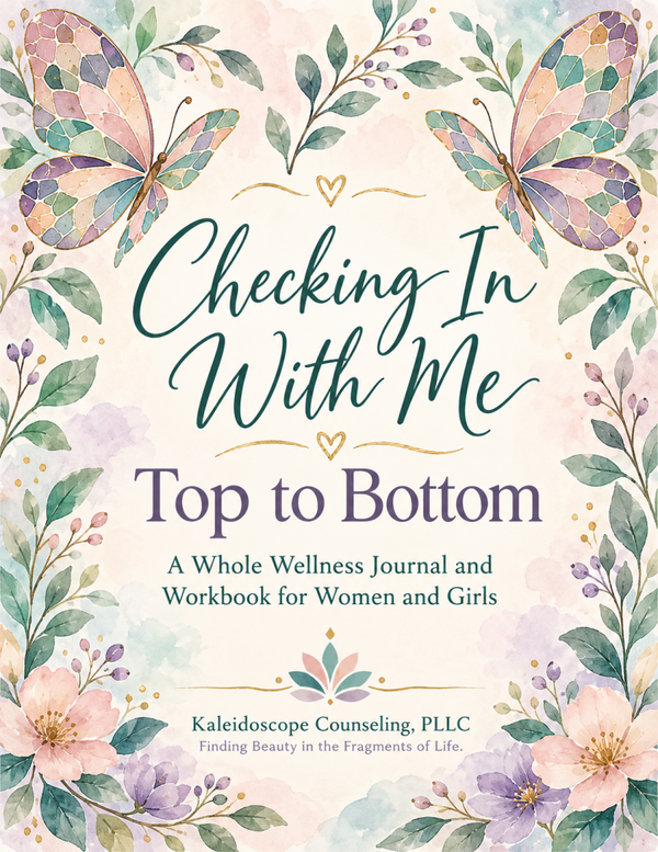 Checking In with Me, Top to Bottom Wellness Journal