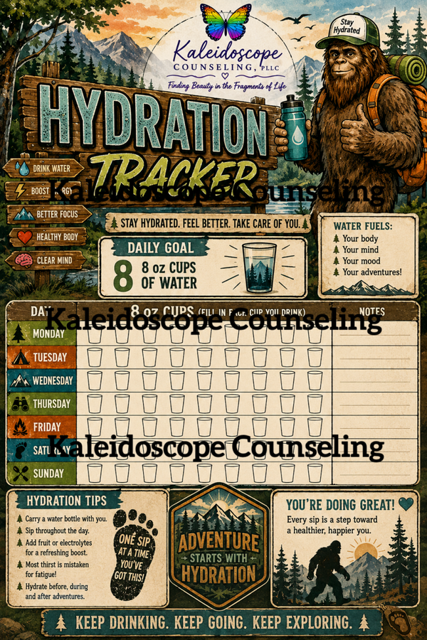 Bigfoot Hydration Tracker