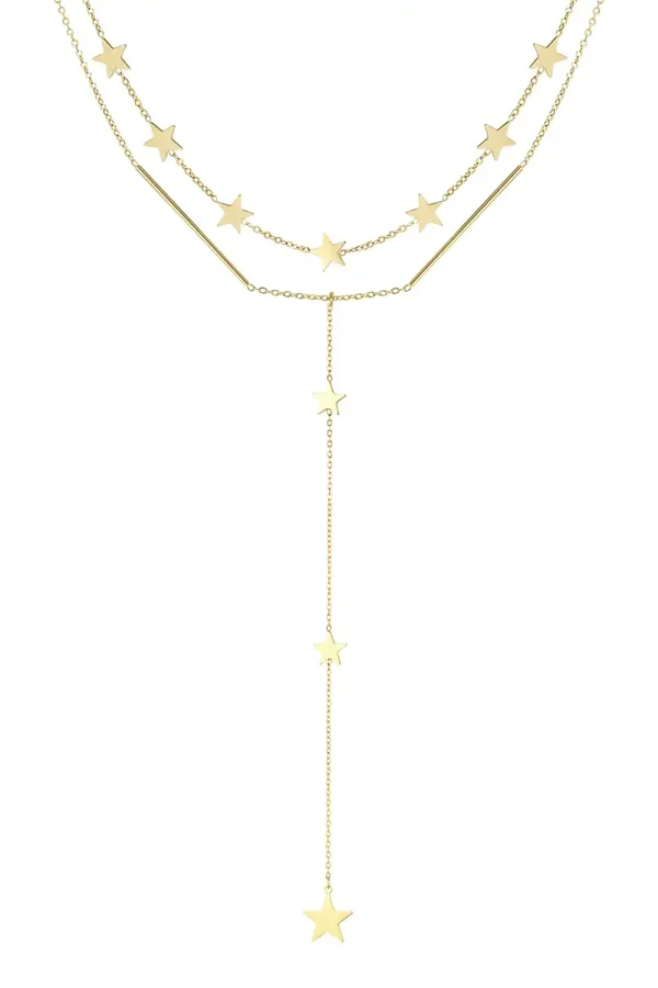 RVS ketting sterren