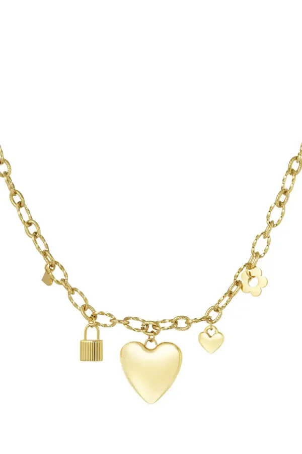 RVS ketting love
