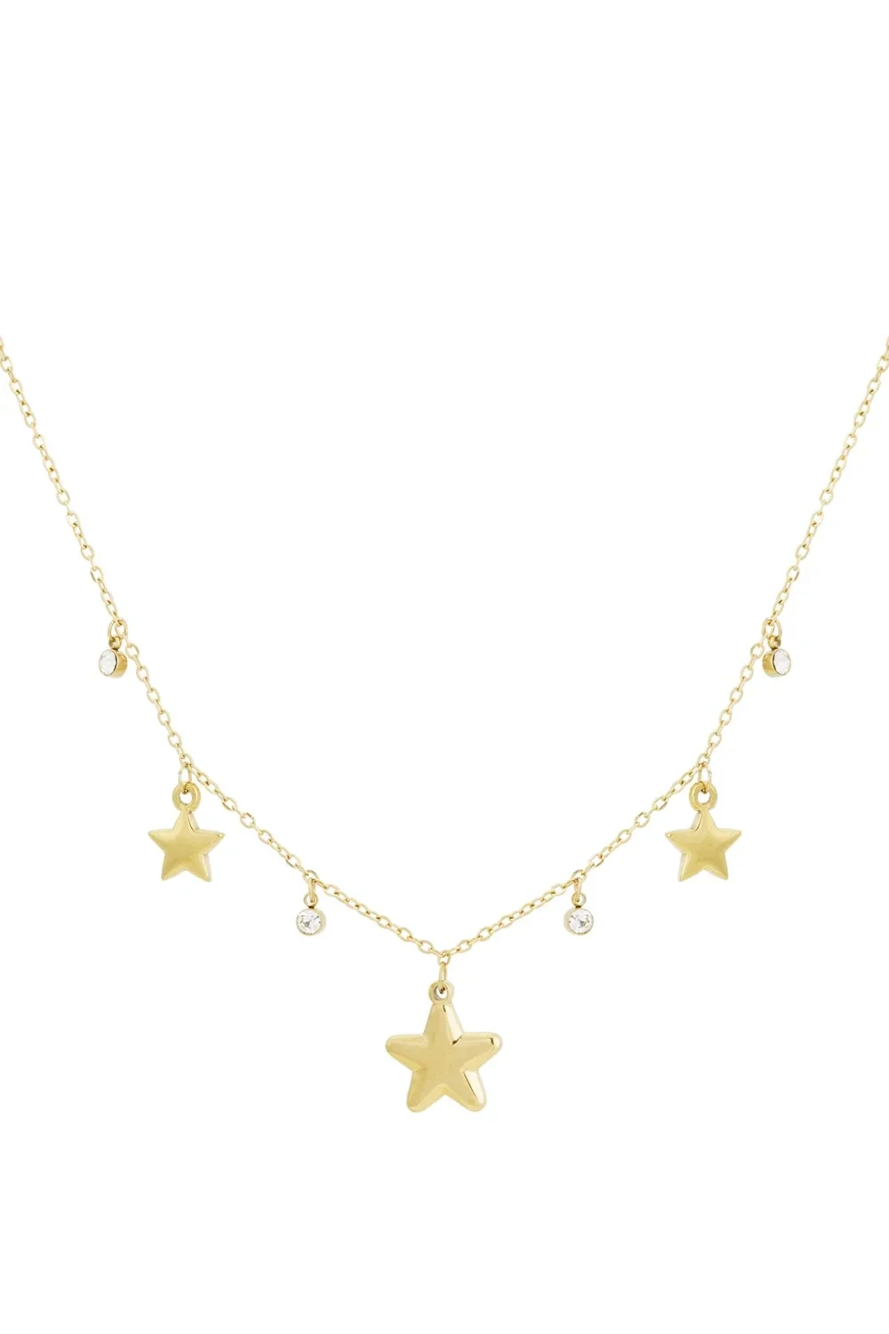 RVS ketting sterren