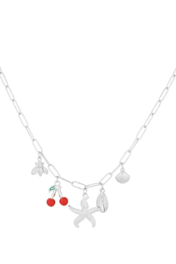 RVS ketting charms