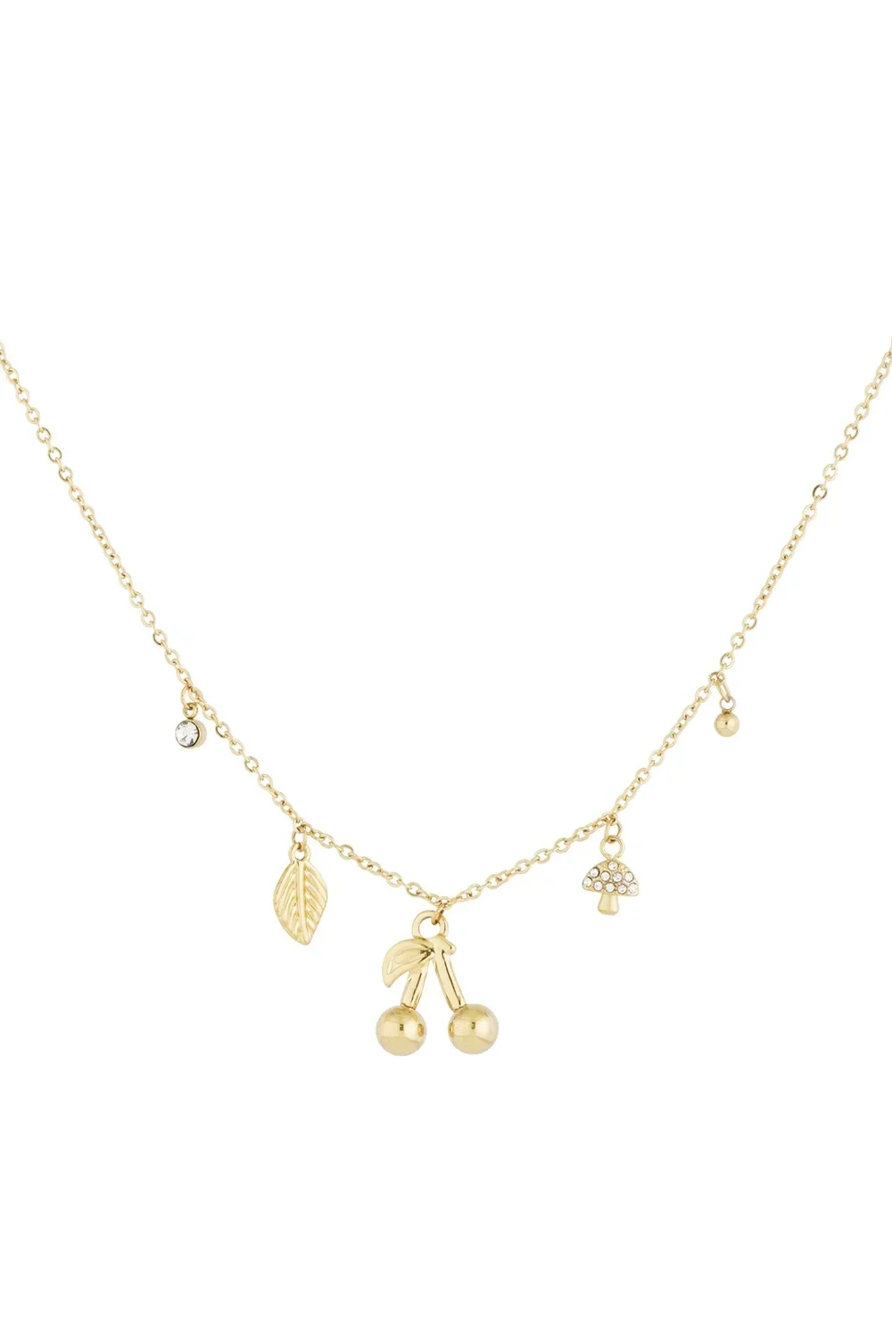 RVS ketting cherry