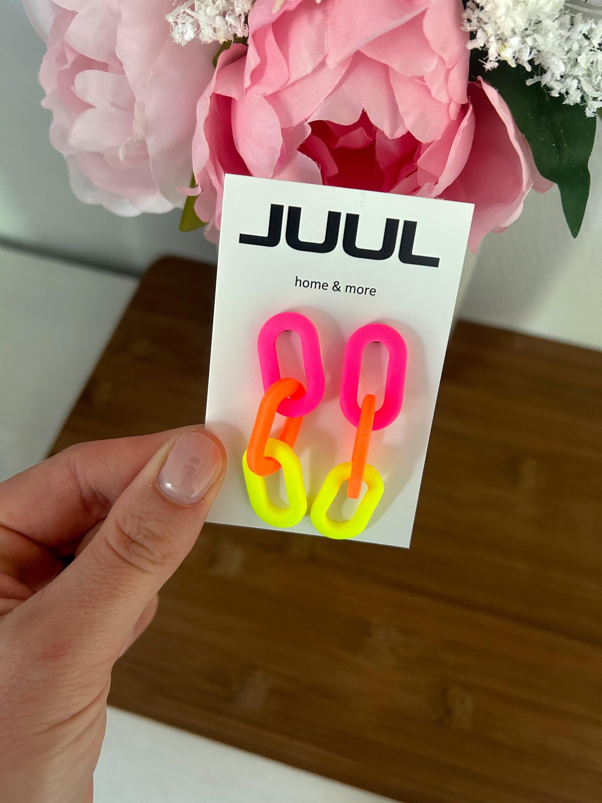 Neon schakel gekleurd