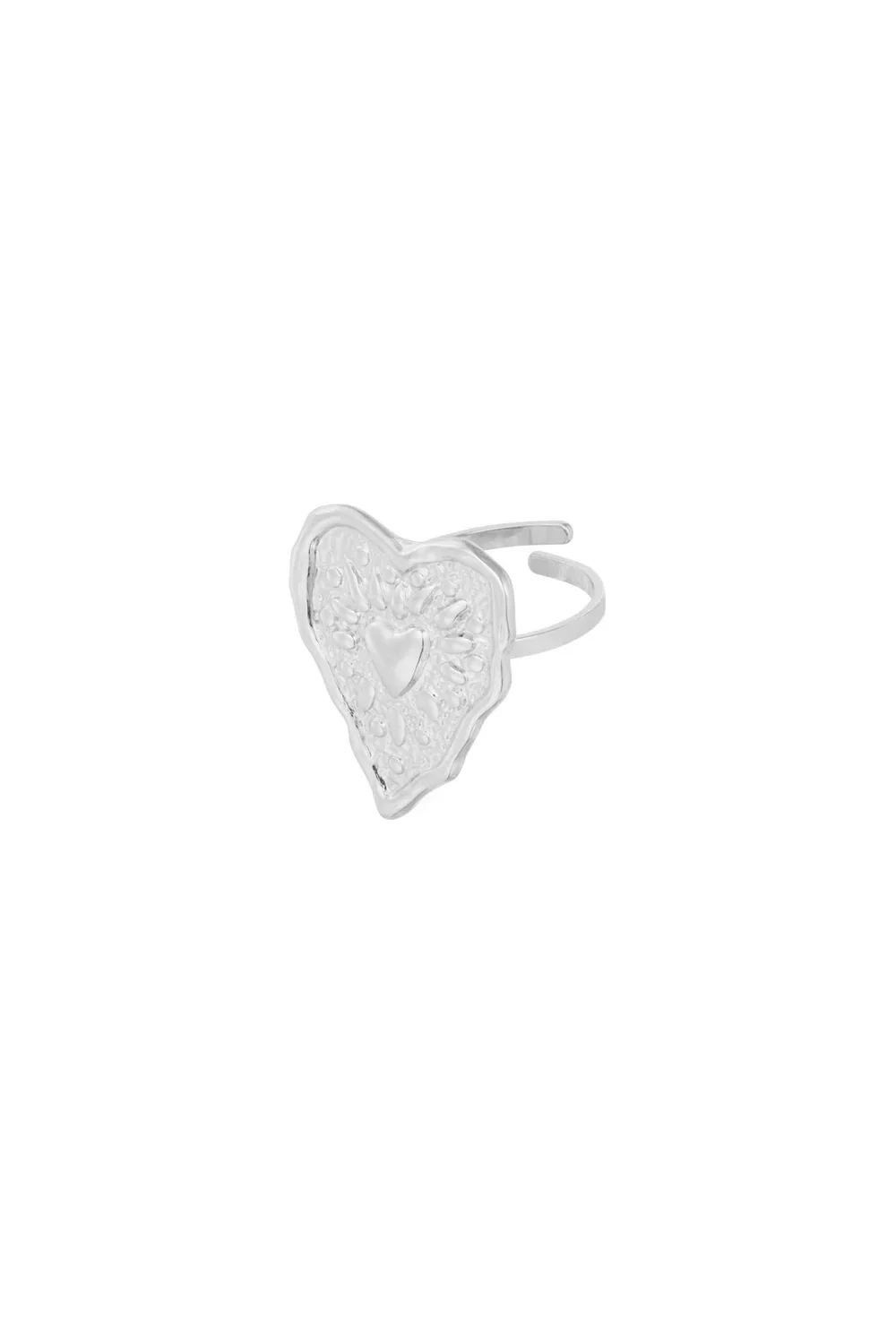 RVS ring heart