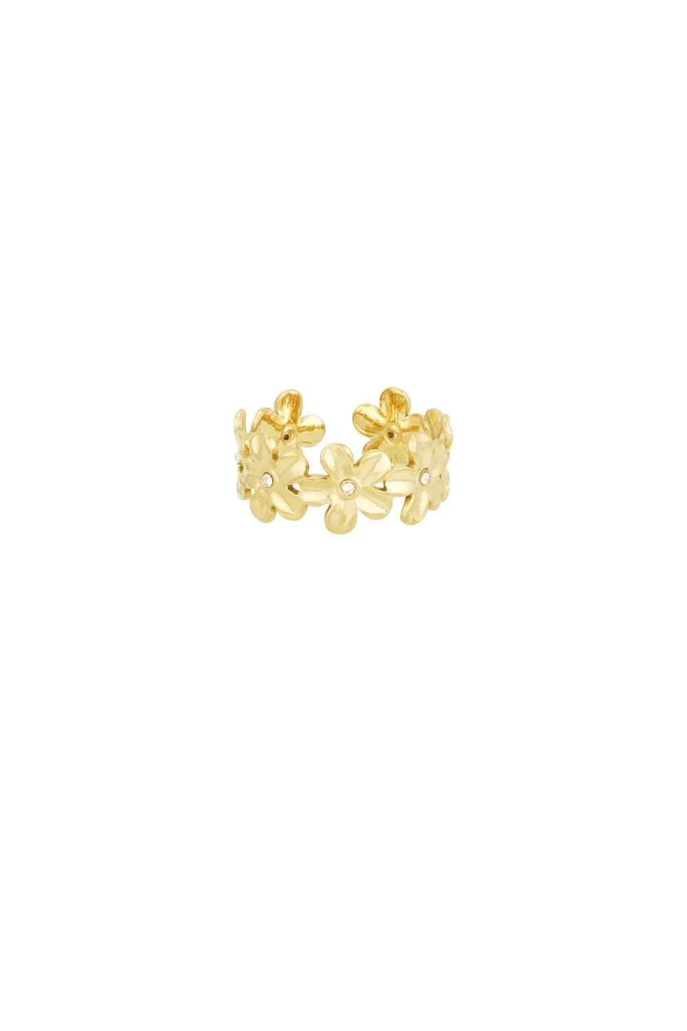 RVS ring bloemen