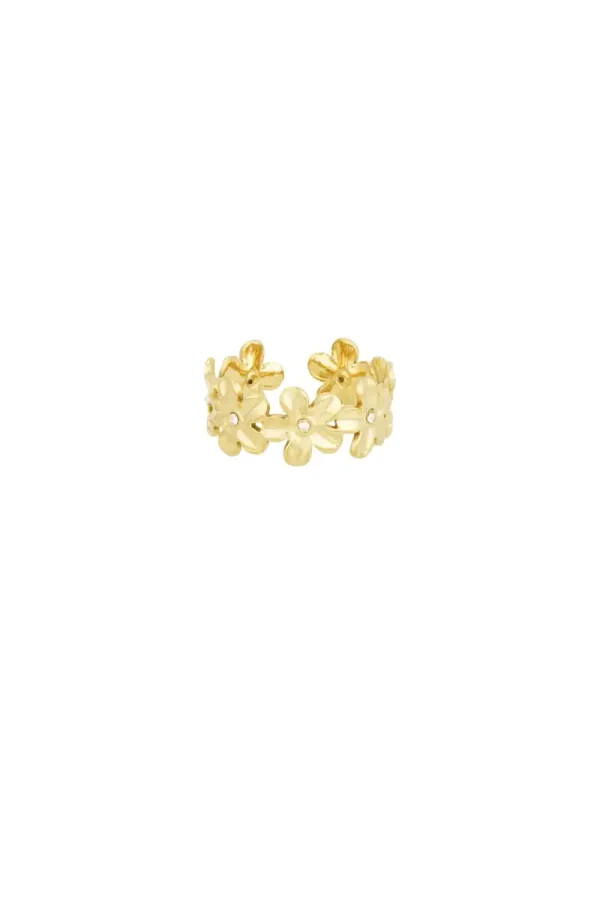 RVS ring bloemen