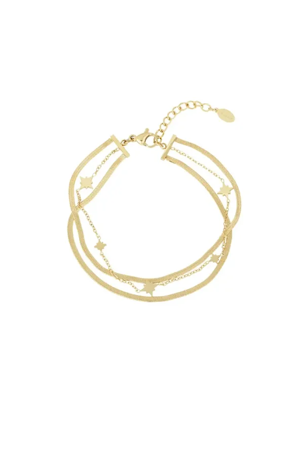 RVS armband lagen
