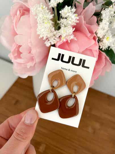 Eveline -  bruin/karamel