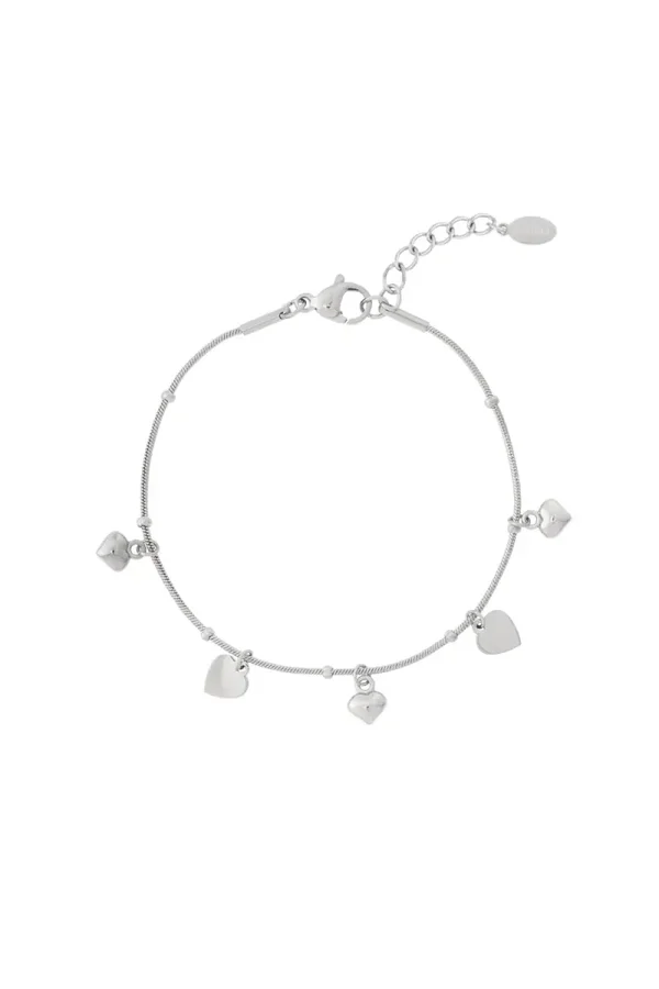 RVS armband bedels