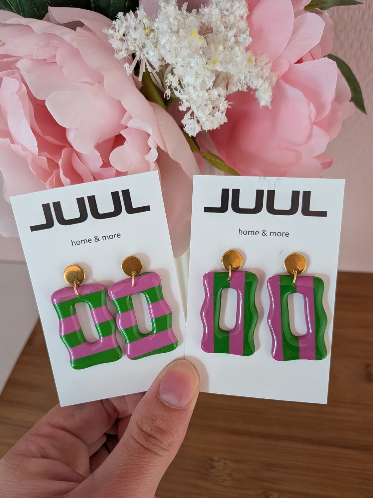 Zomer collectie groen/fuschia - organisch