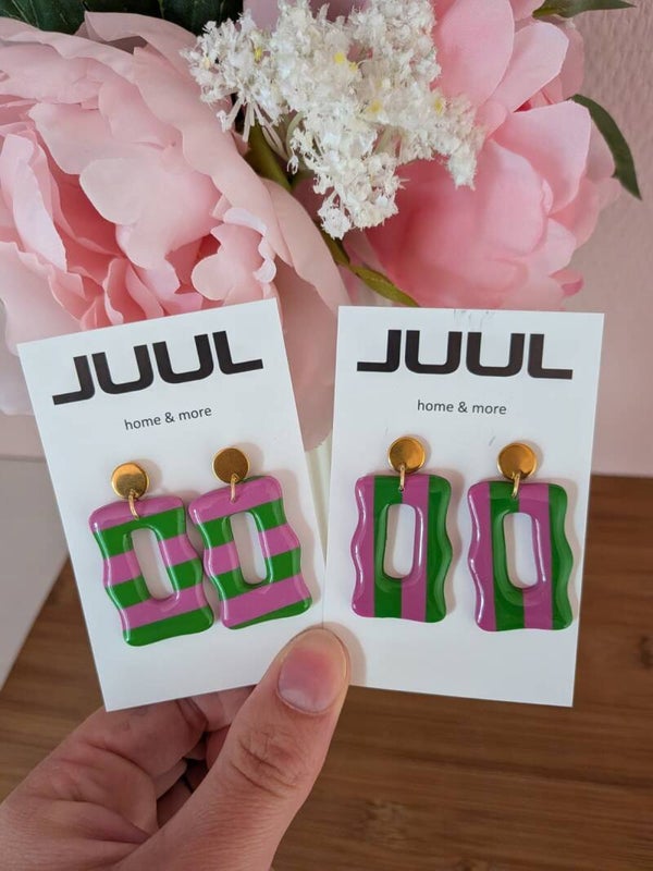 Zomer collectie groen/fuschia - organisch