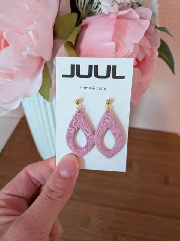 Basic oud roze - drop structuur