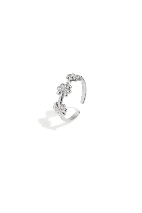 RVS ring bloemen
