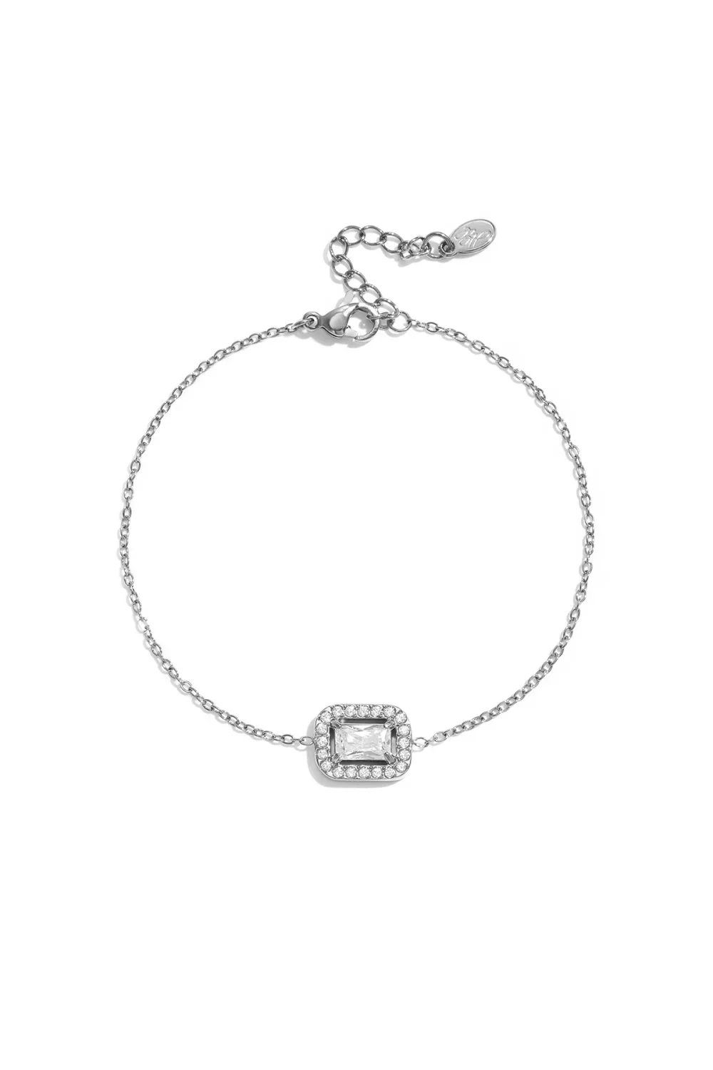 RVS armband diamant
