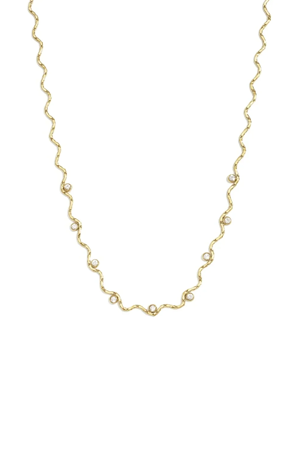 RVS ketting wit