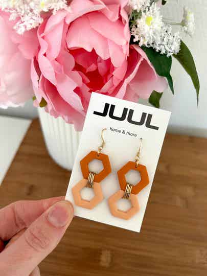 Hexagon cluster - oranje