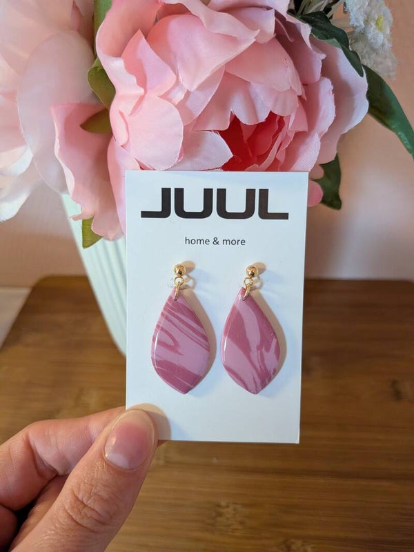 Marble oud roze - druppel
