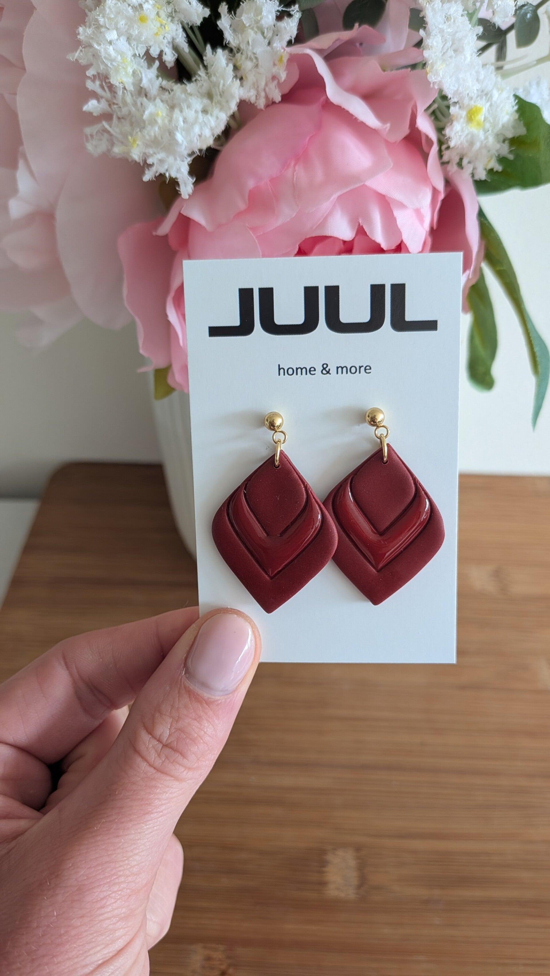 Juna - bordeaux rood