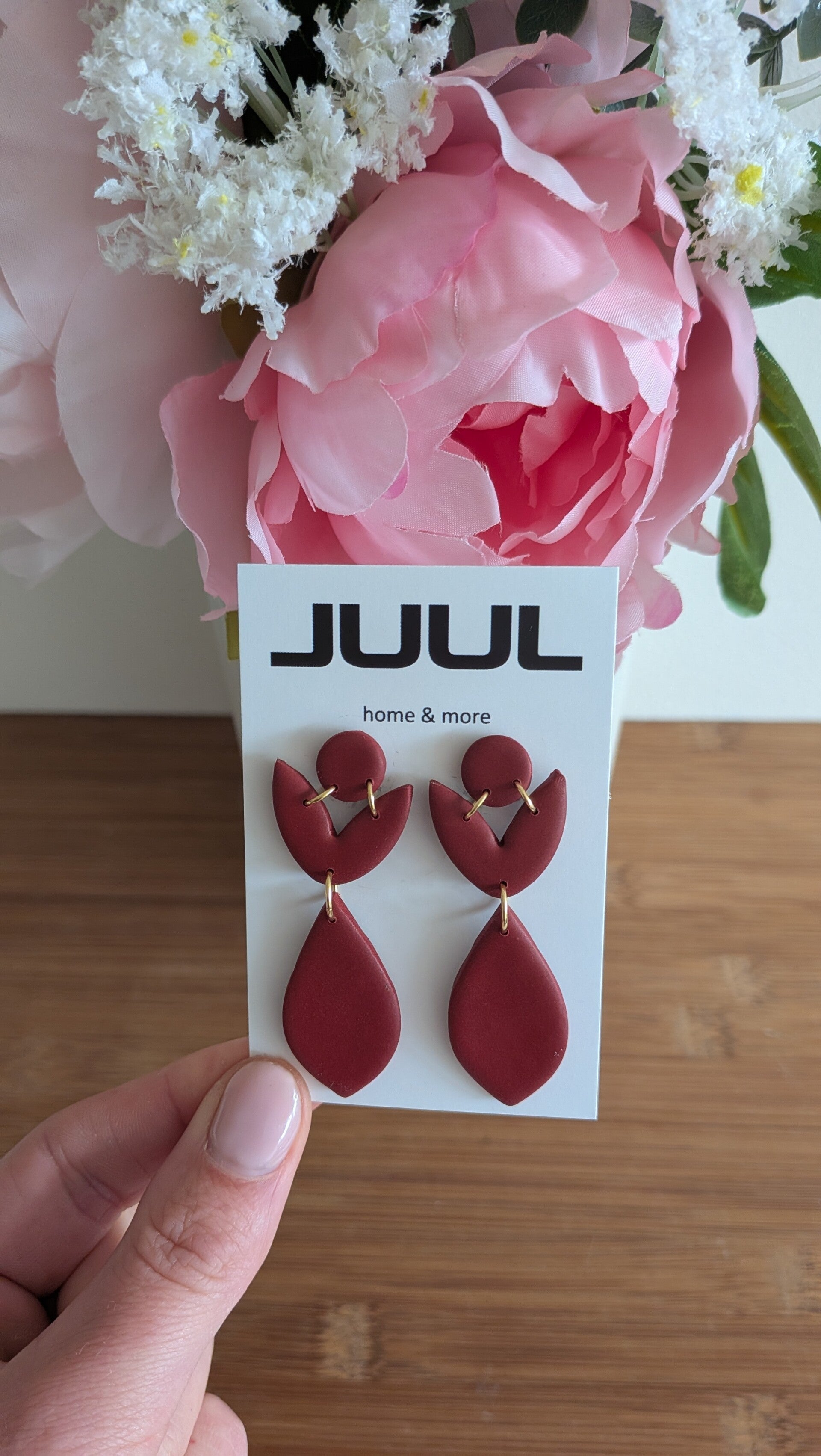 Hazel - bordeaux rood
