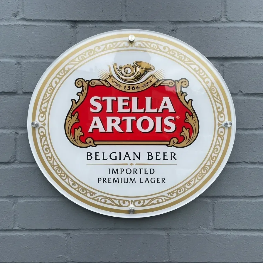 Stella Artois Acryl Schilden 6 modellen